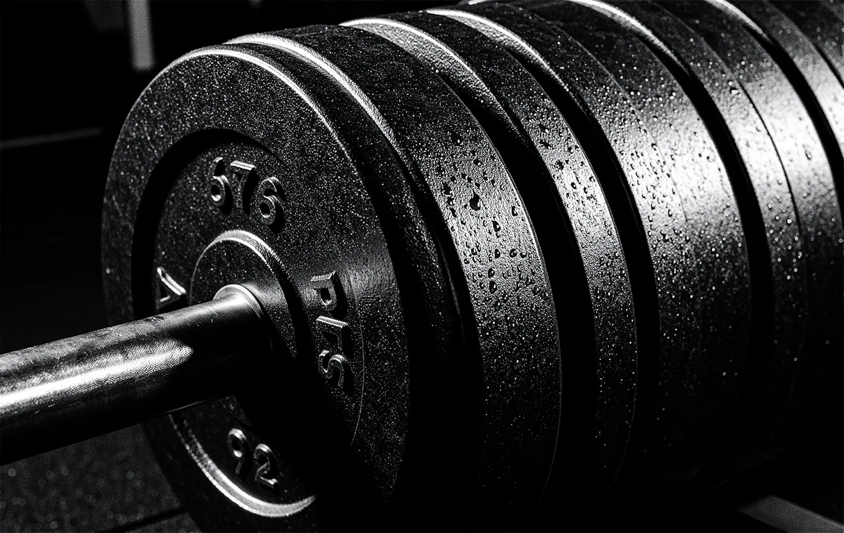 High-contrast athletic focus